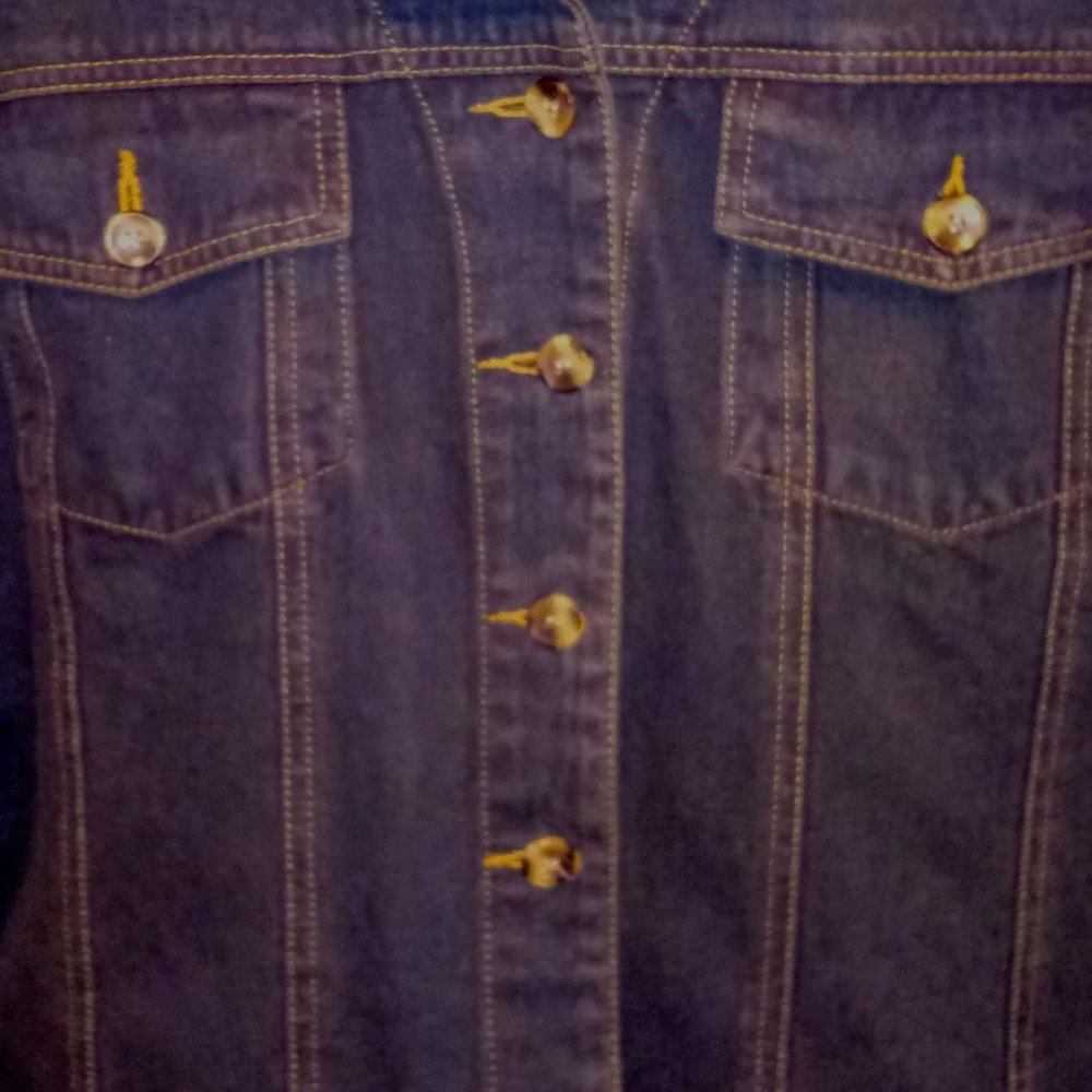 Harve' Benard Dark Blue Jacket - Picture 2 of 7